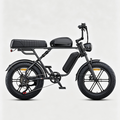 Schwarz-ENGWE M1 Elektrisches Motorrad im Motorrad-Stil