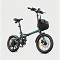 Olive Green-Bicicleta Eléctrica Plegable ZIP