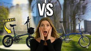 ¿Un competidor de Brompton POR MENOS de 1000 euros? ¿Es demasiado bueno para ser verdad? | Engwe Zip