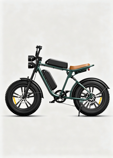 ENGWE M20 E-Bike im Motorrad-Stil