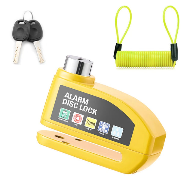 Iock de frein à disque d'alarme de vélo électrique